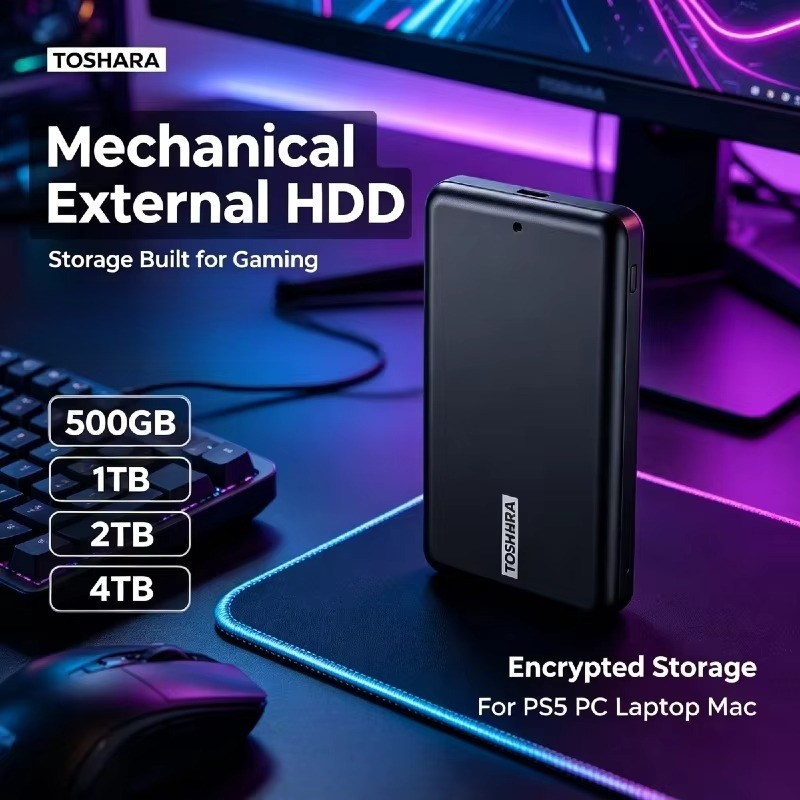 Ssd 500Gb - TOSHARA A5 – przenośny dysk SSD