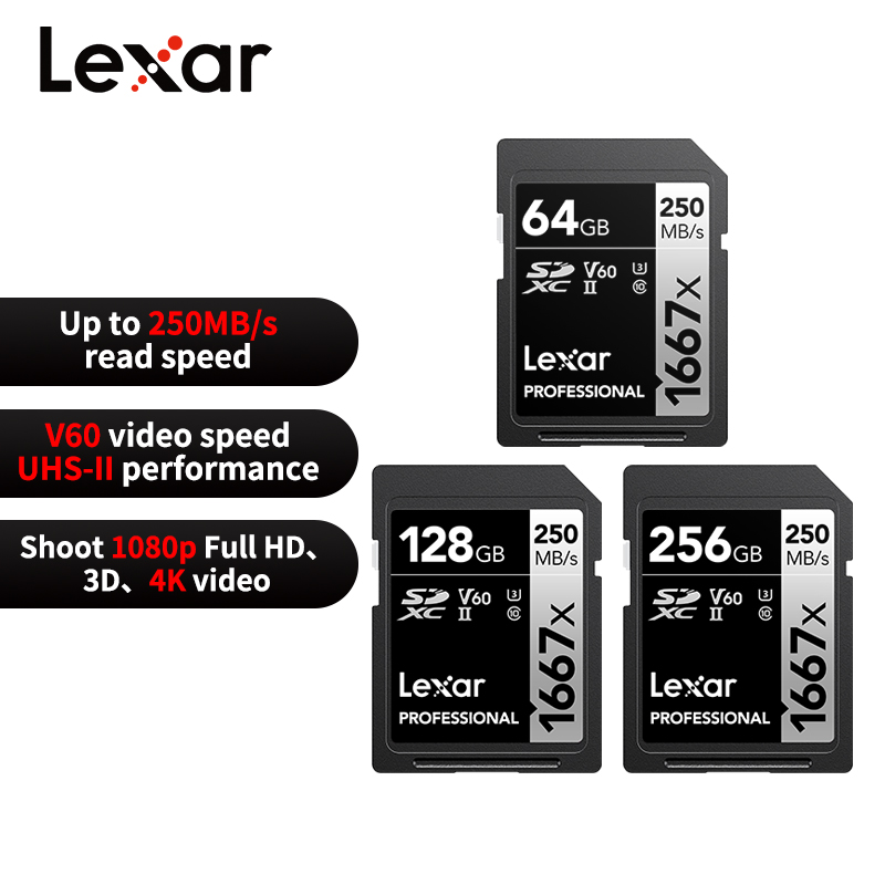 Memory Card Ssd - Karta pamięci Lexar Professional SD 1667x