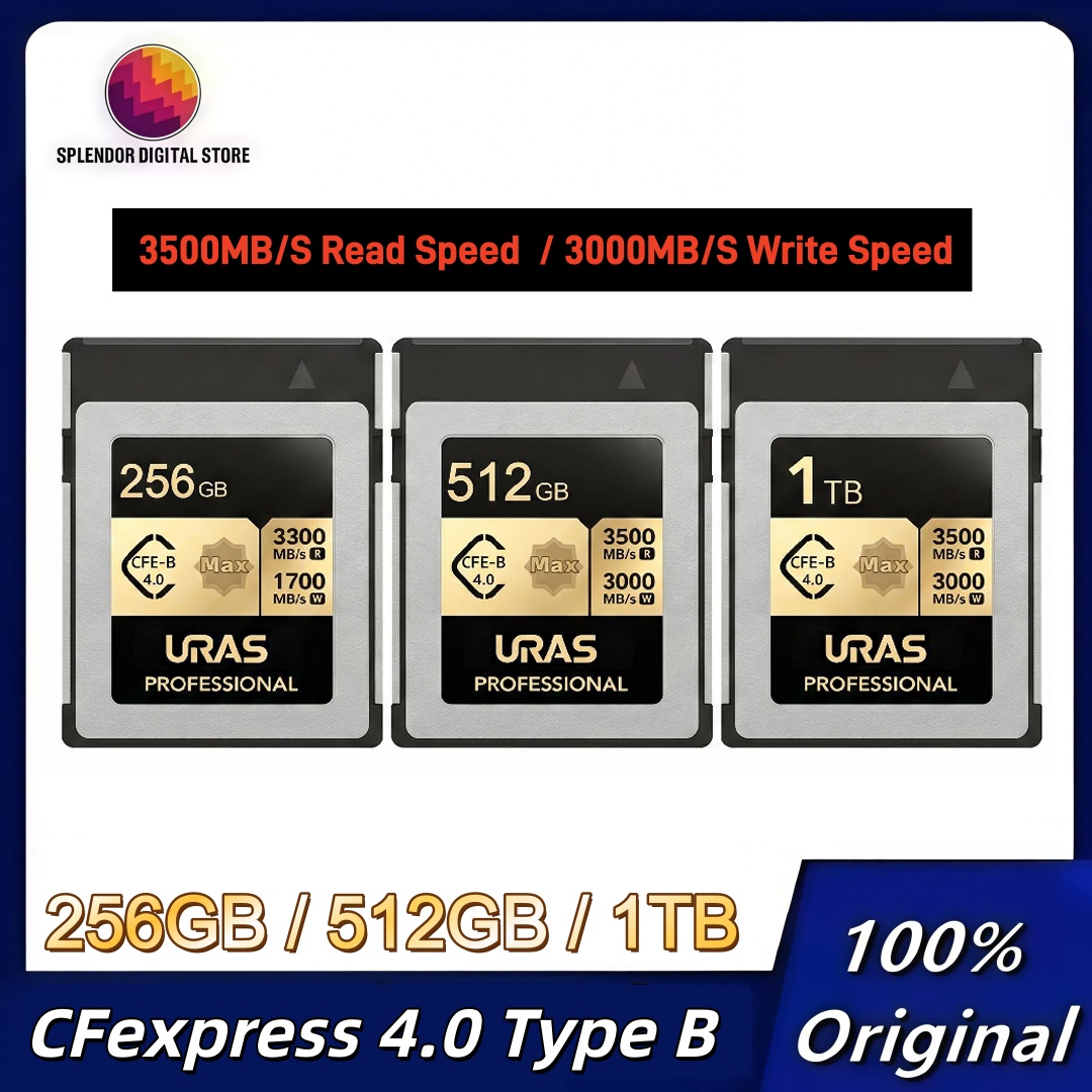 Karta pamięci URAS CFexpress 4 – Memory Card Ssd recenzja i cena