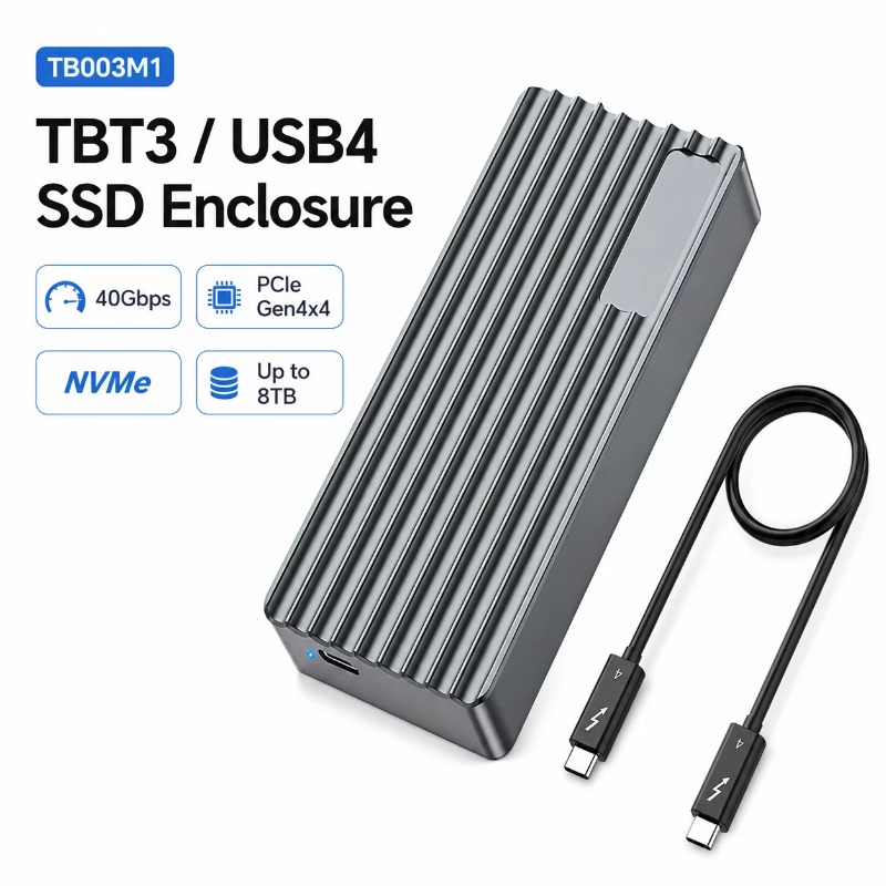 Obudowa TBT3/USB4 M.2 NVMe SSD – External Ssd recenzja i cena